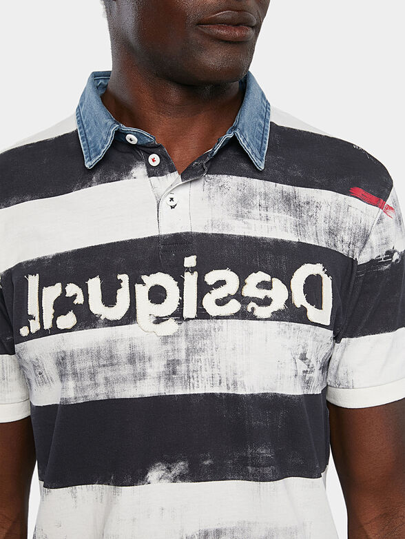 JULIEN Polo-shirt with logo print - 2
