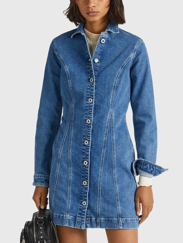 YONI denim dress - 1