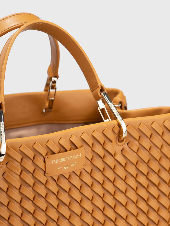 Big leather bag with long strap - 5