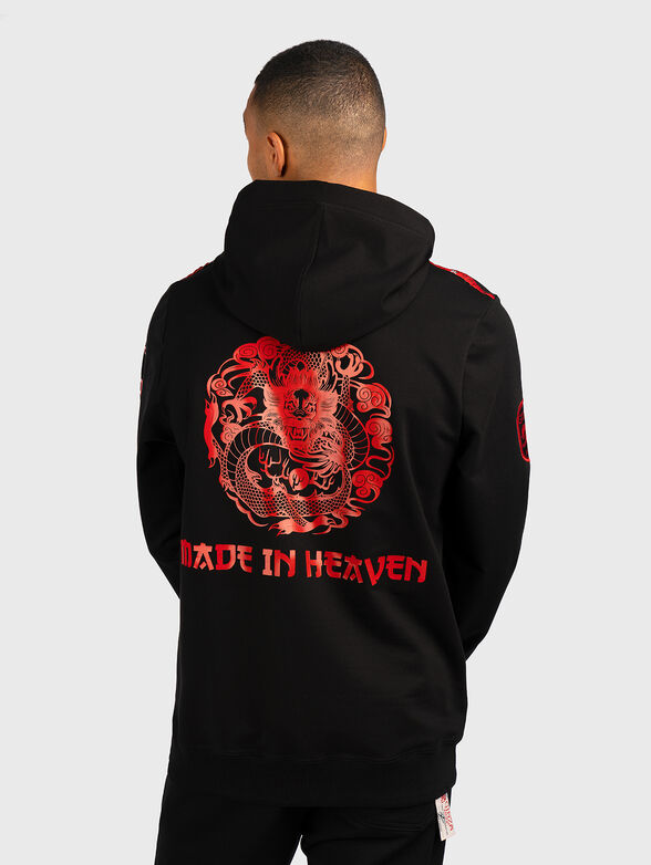 GMH009 sweatshirt with contrast print - 2