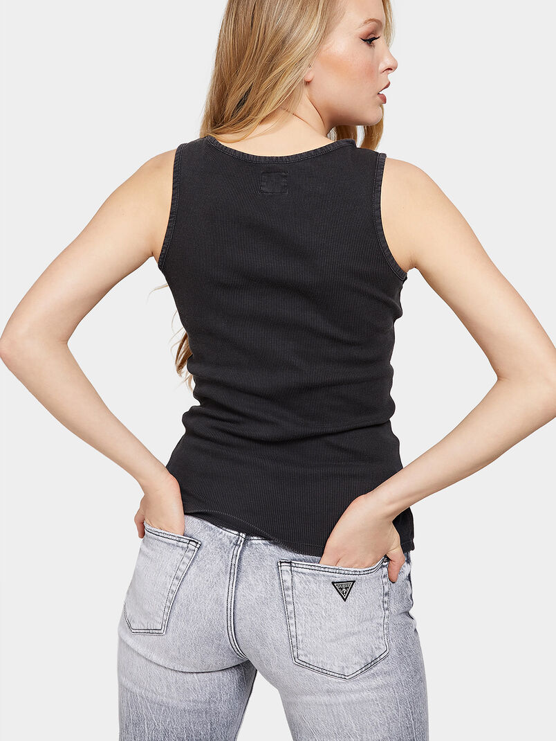 OLYMPIA Tank top with glamorous logo print - 3