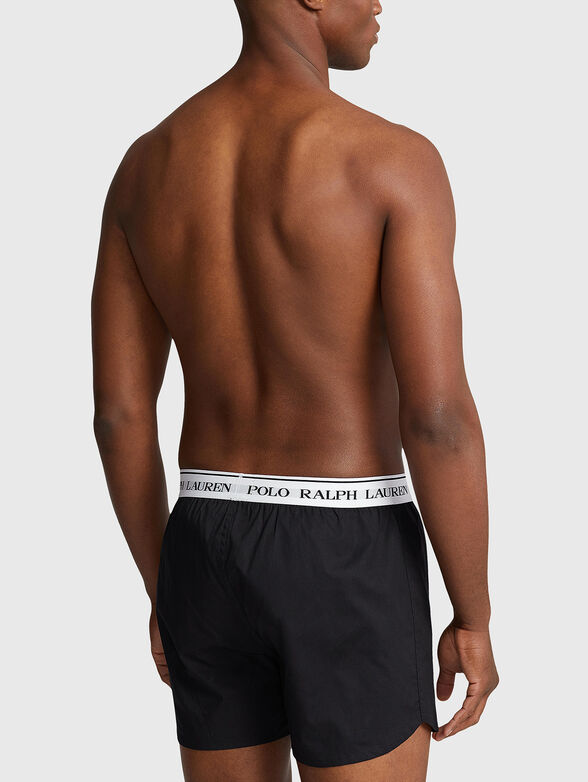 Set of three pairs of black boxers - 3