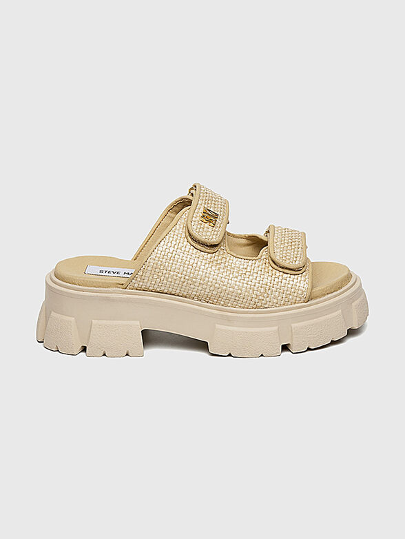 ARUBY black slides with logo - 1