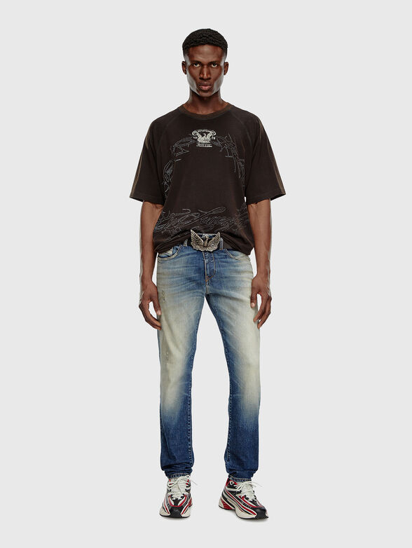 2019 D-STRUKT jeans with washed effect - 4