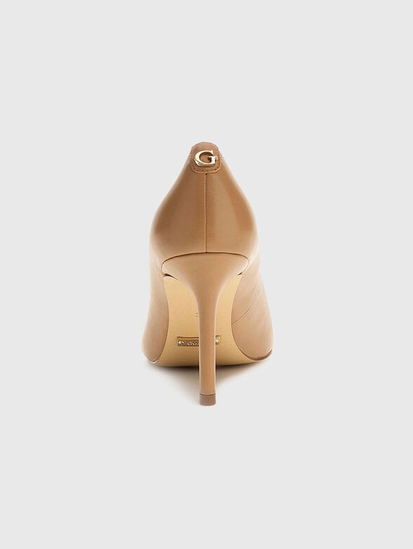 DABBEY leather heeled shoes - 3