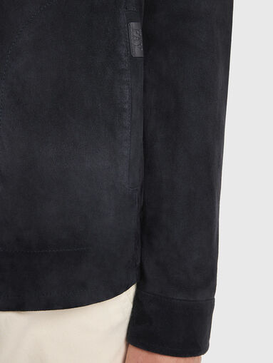 Suede overshirt - 5