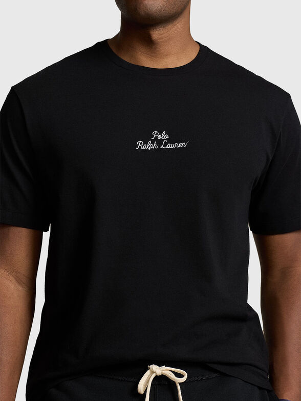 Cotton T-shirt with logo - 4