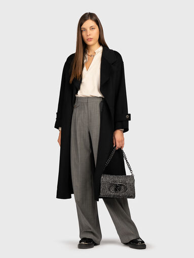 TETIAMA wool trousers with fine stripe - 5