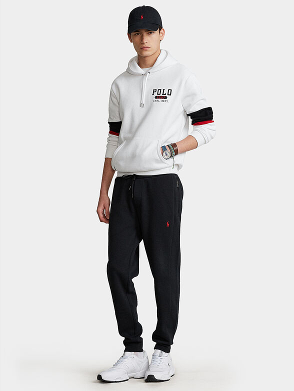 Sweatshirt with logo print - 4