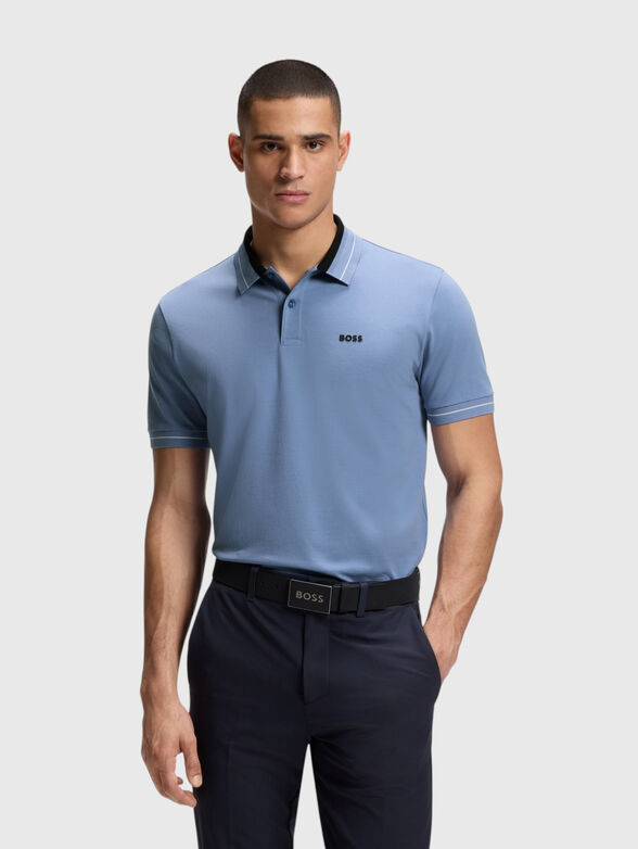 Short-sleeved polo shirt - 1