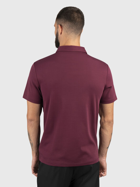 Embroidered logo polo shirt - 3