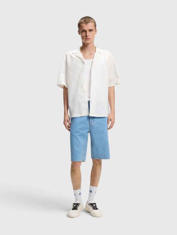 ELIGINO cotton shirt with print - 2