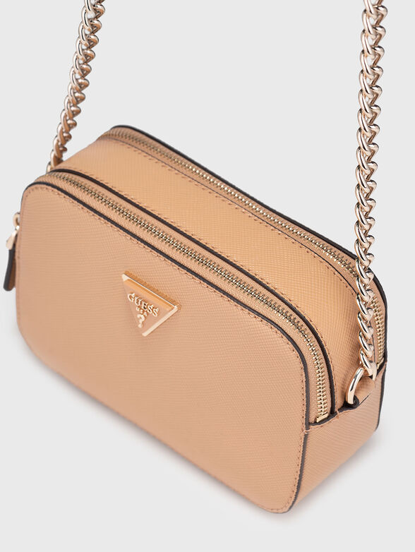 NOELLE crossbody bag in beige - 5