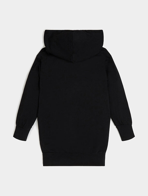 Black hooded dress - 2