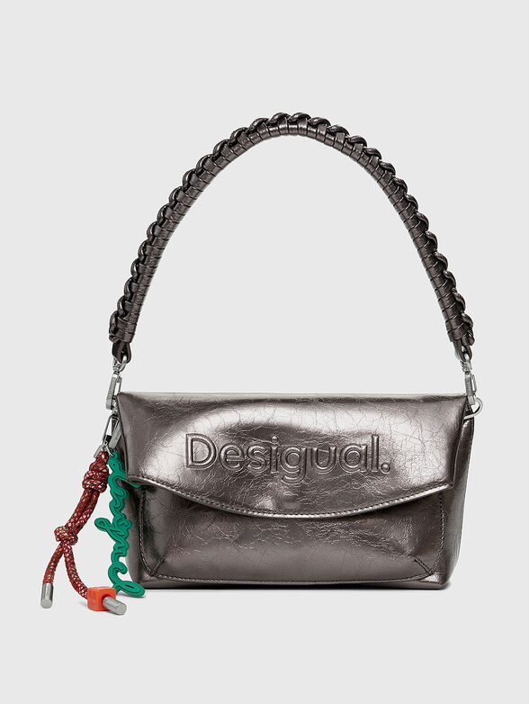 Silver bag with embossed logo  - 1