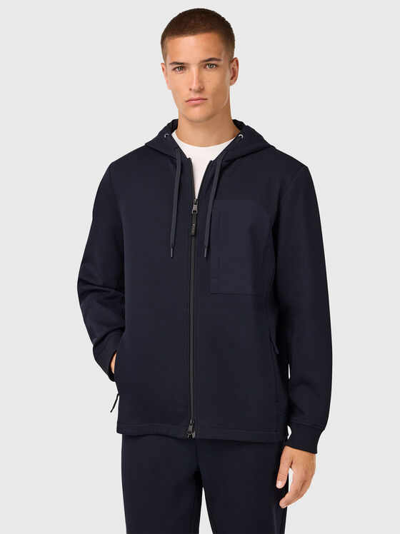 Sweatshirt with front pocket  - 1