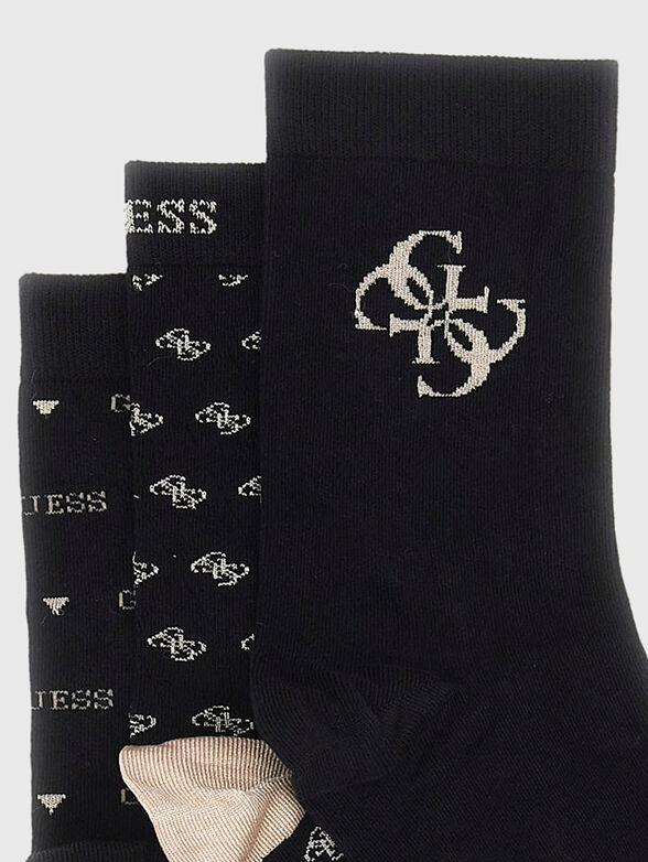 Set of three pairs of socks with accent details - 2