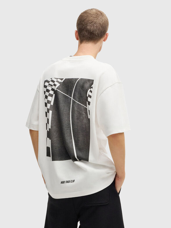 Cotton T-shirt with print - 2