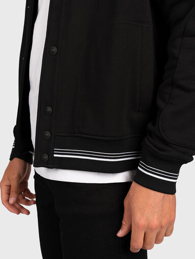 Bomber with logo embroidery - 4