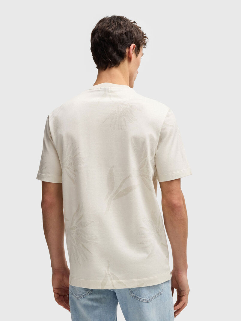 T-shirt with floral motifs - 3