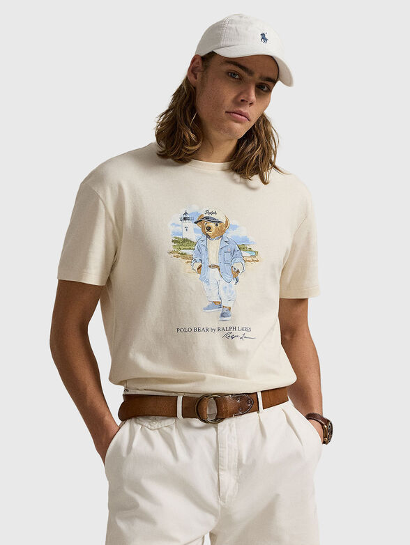Polo Bear print slim T-shirt - 0