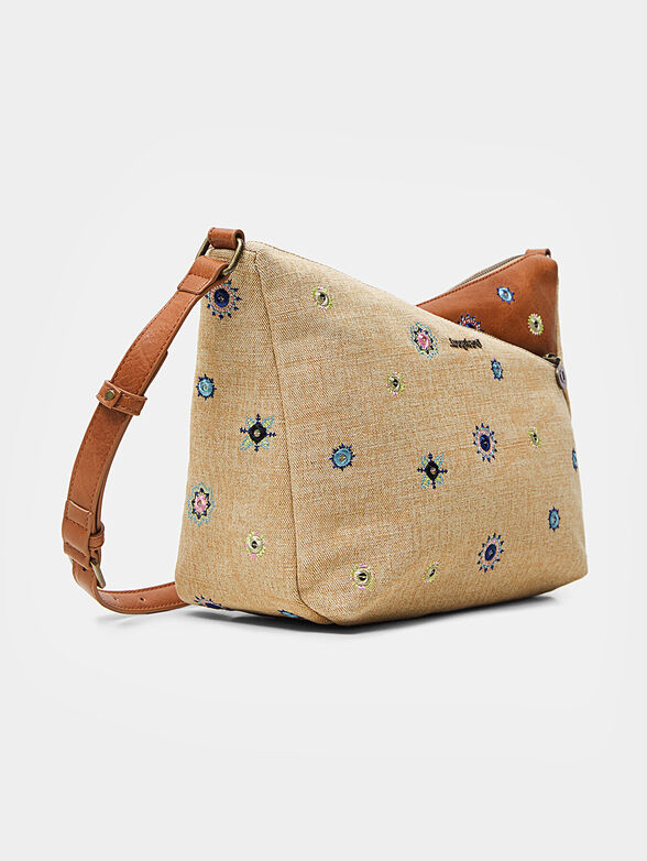 Crossbody bag with contrasting details - 1