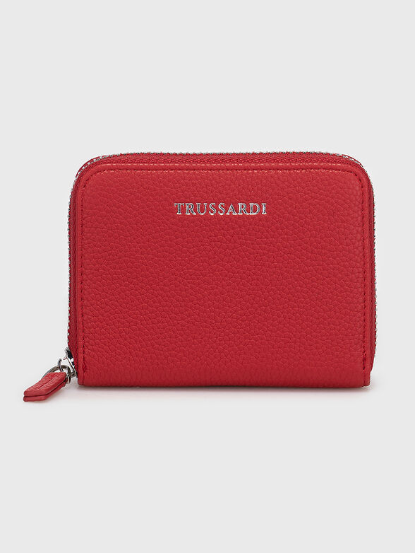 Black purse with logo accent - 1