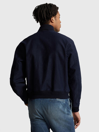 Dark blue bomber jacket - 3