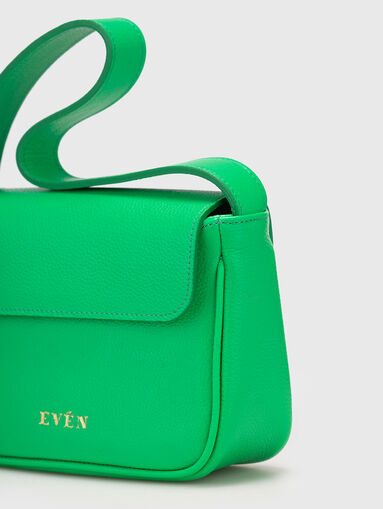 LUISA leather bag in beige - 4