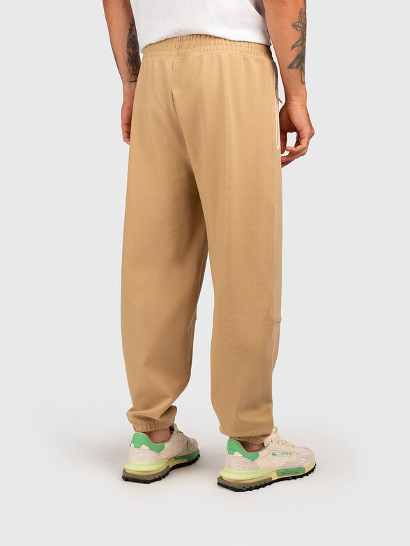 Cotton sports trousers with pockets - 2