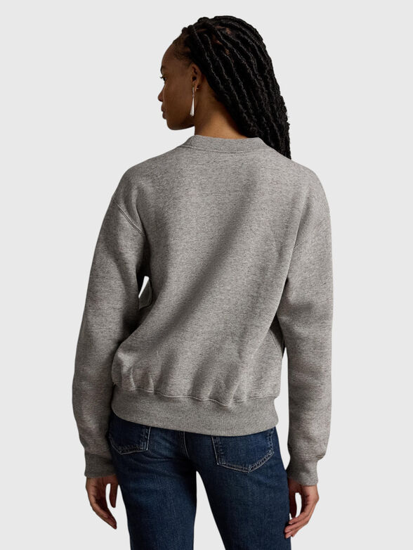 Cotton-blend sweatshirt - 3