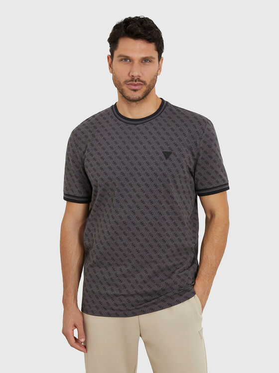 MARSHALL monogram logo print T-shirt  - 1