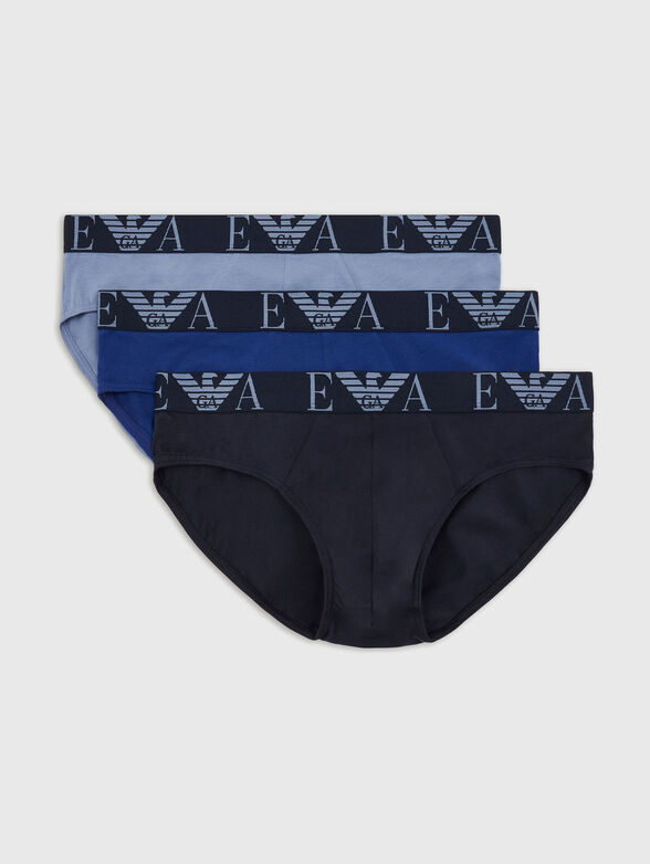 Set of three pairs of cotton briefs - 1