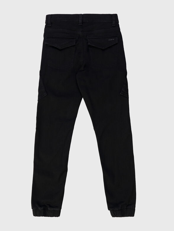 Black cargo pants - 2