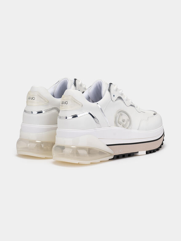 MAXI WONDER AIR 11 white sneakers - 3