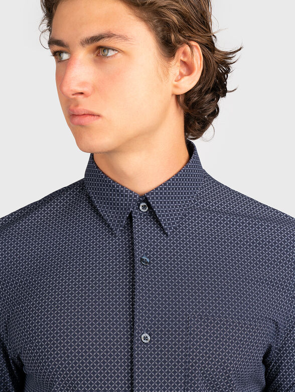 SUNSET dark blue shirt - 5