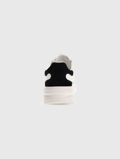 ELBINA white sneakers with contrasting elements - 3