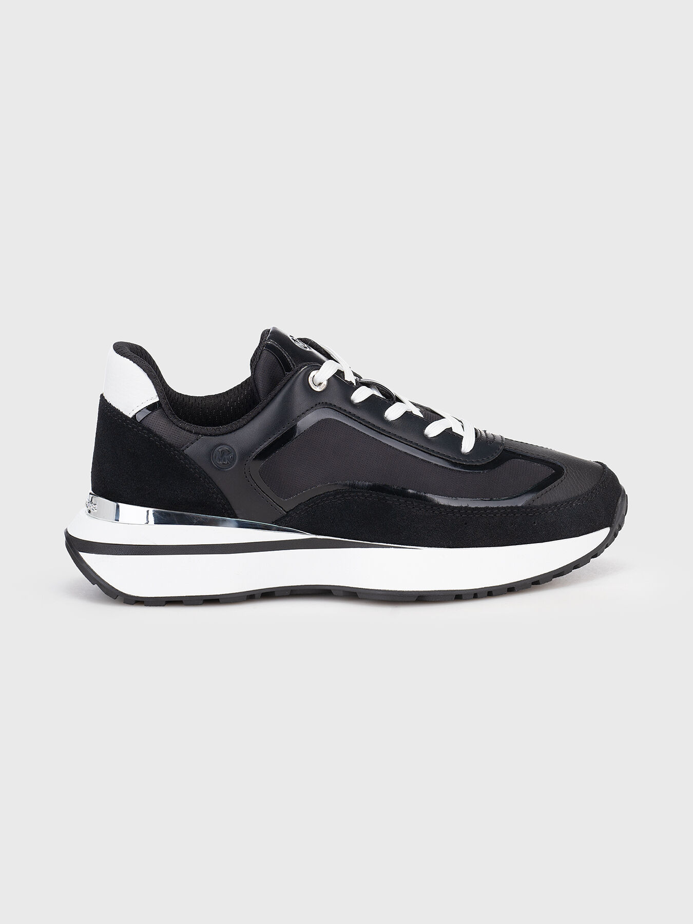 Michael kors black leather shoes sale