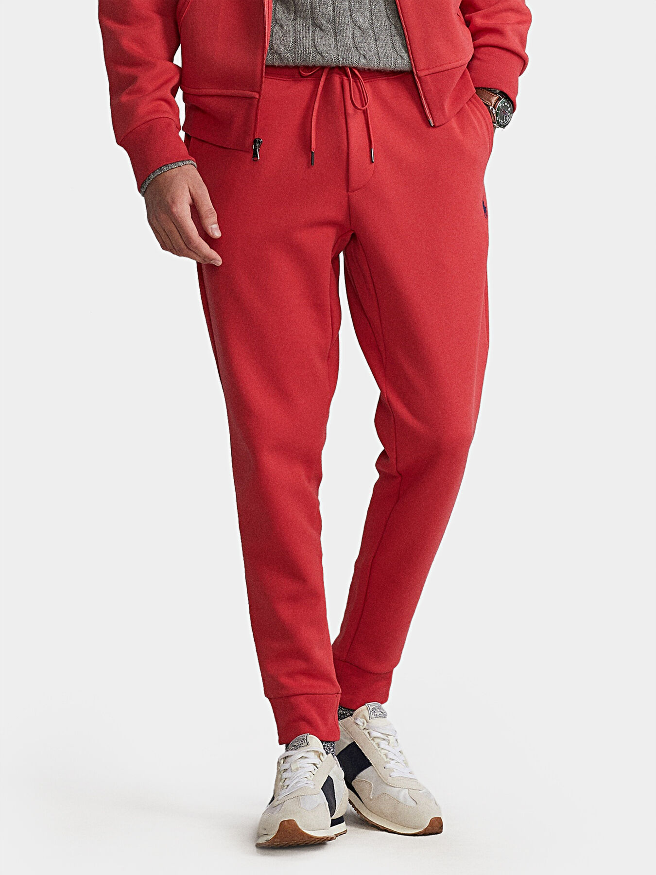 Joggers with pockets and lacing brand POLO RALPH LAUREN Globalbrandsstore en