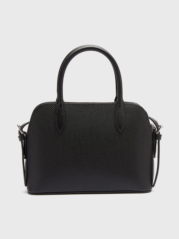 Small leather bag with saffiano effect - 3