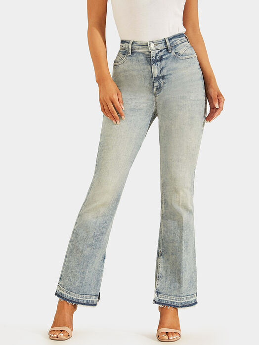 POP 70S jeans with washed effect