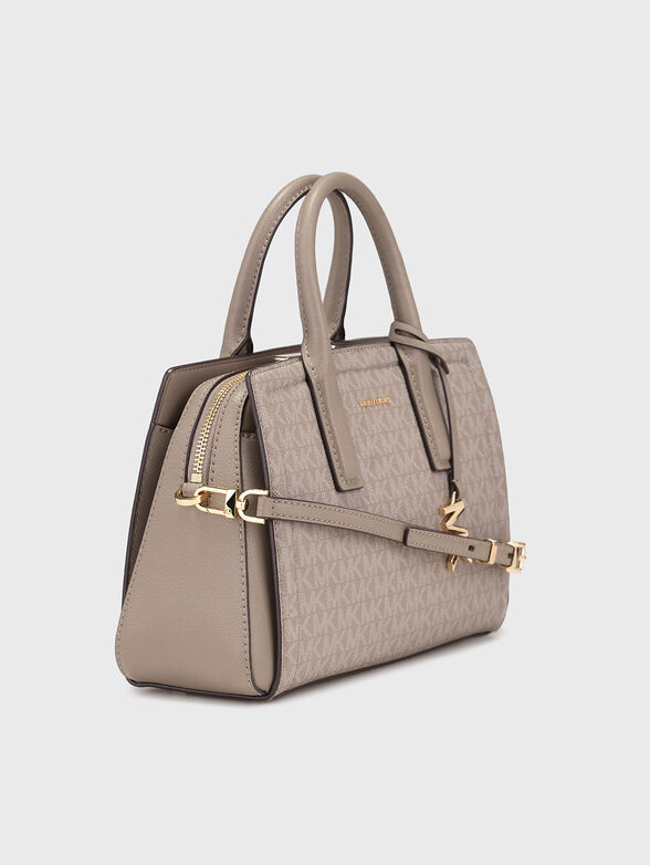 Bag with logo print and long handle - 4