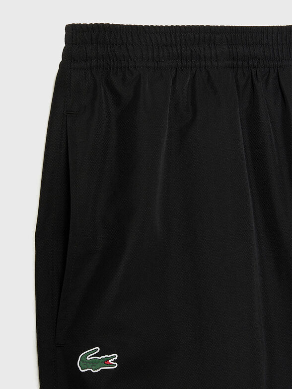 Sports trousers with logo detail  - 3