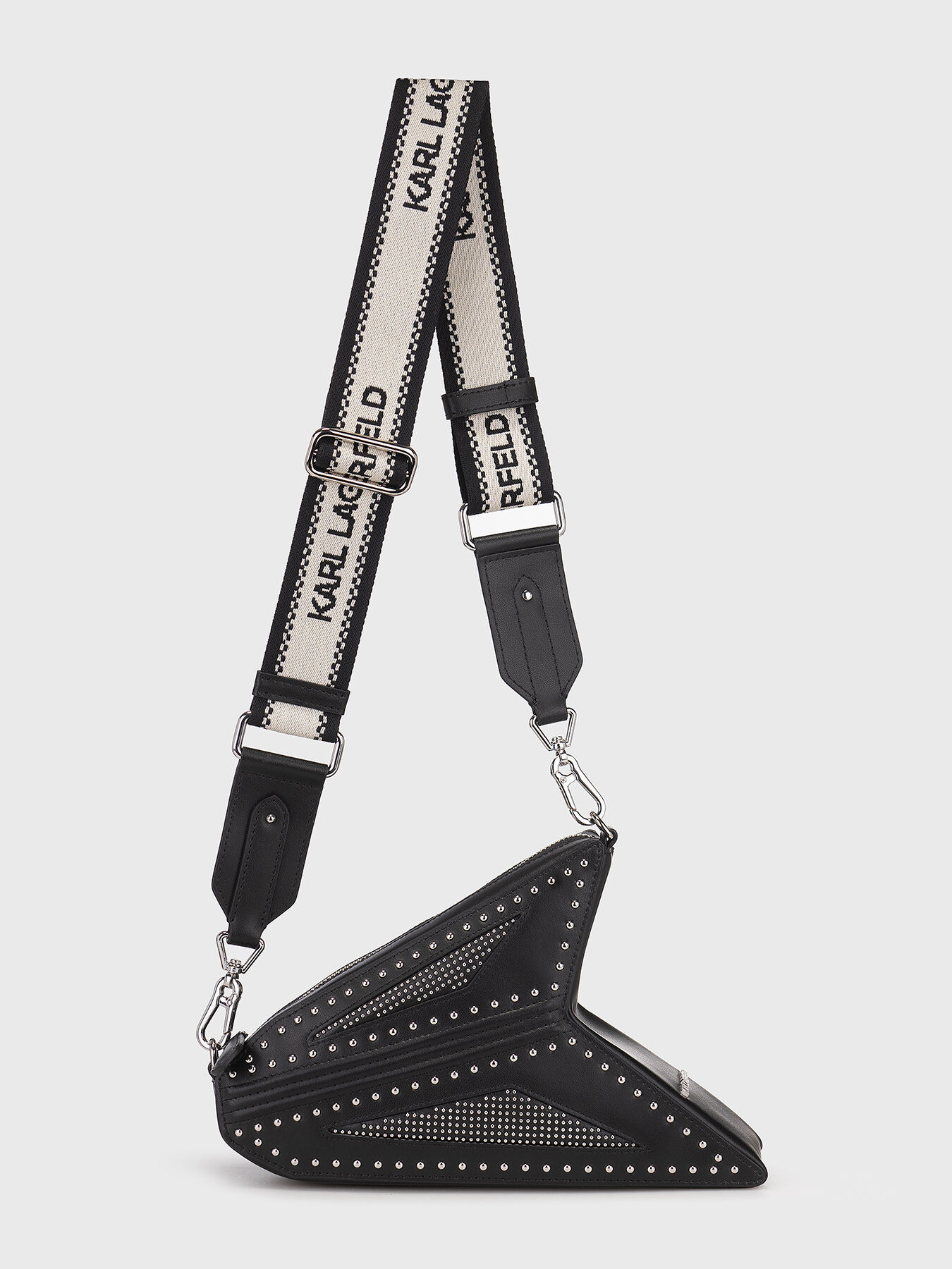 KARL LAGERFELD ハイウエストテラトトラウサ 231W1007 187 Karl Lagerfeld(カール ラガーフェルド)のレディース パンツ
