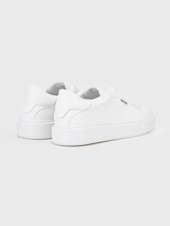 ARTEM black leather sneakers - 3