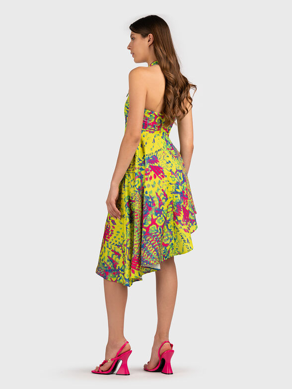 Asymmetrical multicoloured dress - 2