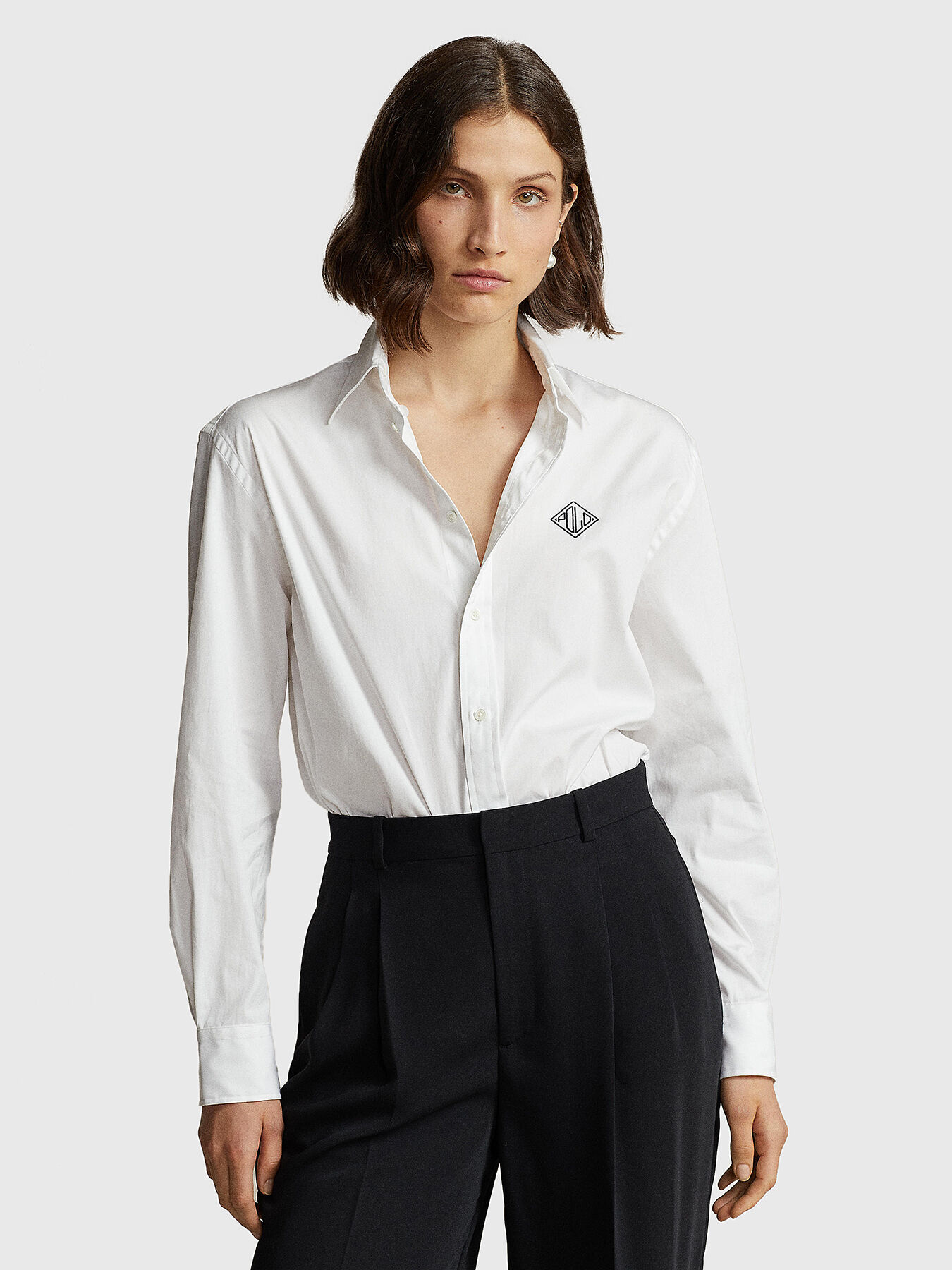 Logo detail cotton shirt brand POLO RALPH LAUREN
