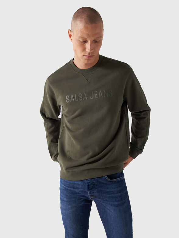 FRENCH TERRY logo sweatshirt  - 1