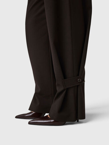 Wool blend pants - 4