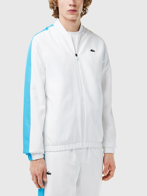 Tennis tracksuit with contrasting edges and logo prin - 3